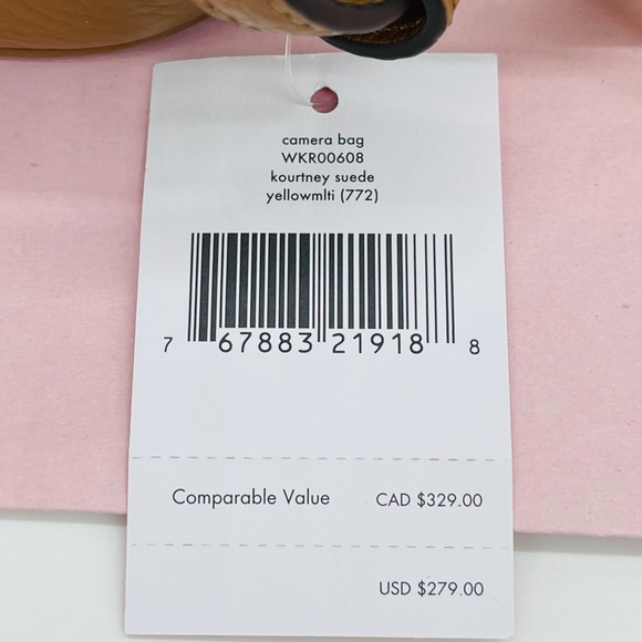 Kate Spade Kourtney Suede Camera Bag - Picture 13 of 13